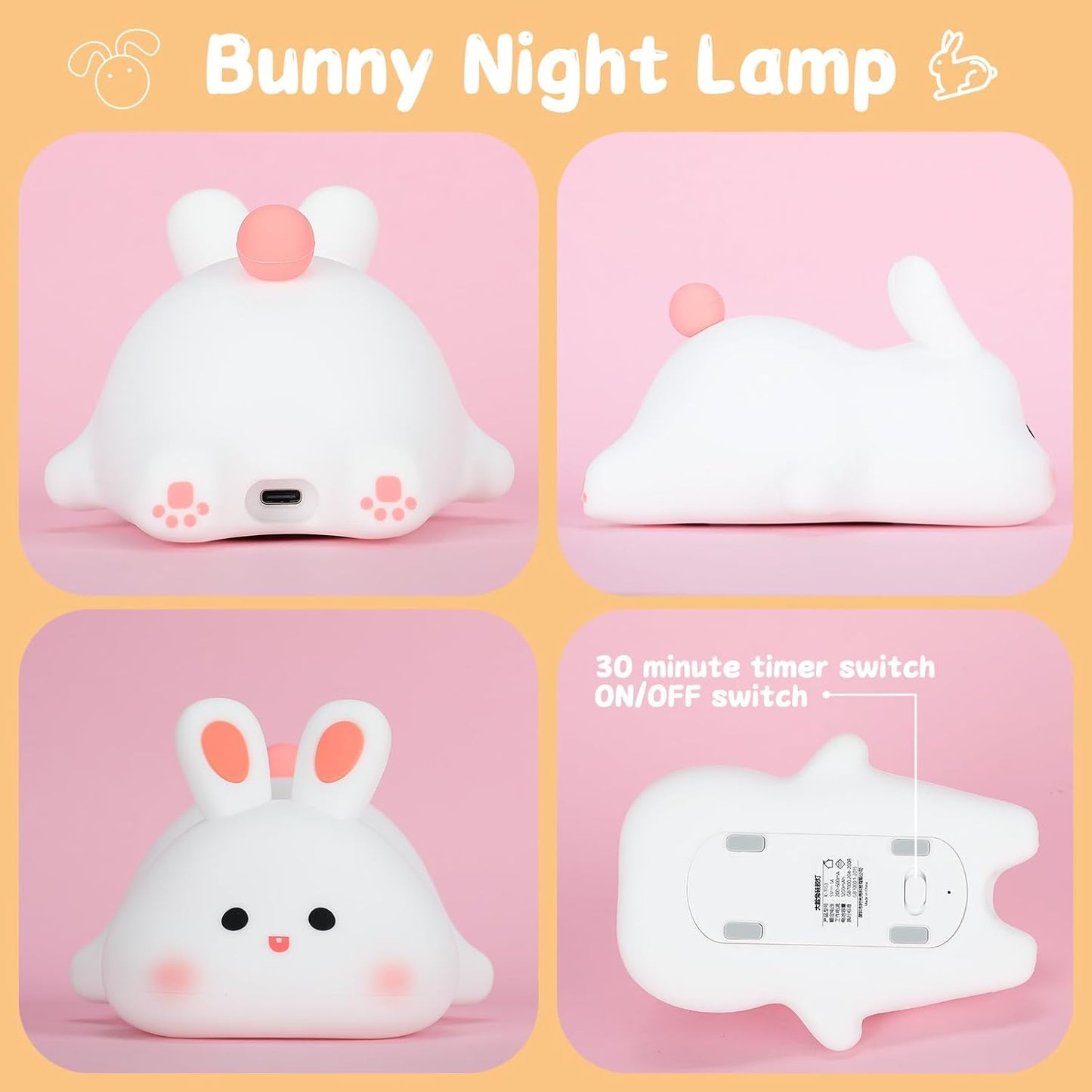 GlowBunny – LED Nachtlicht